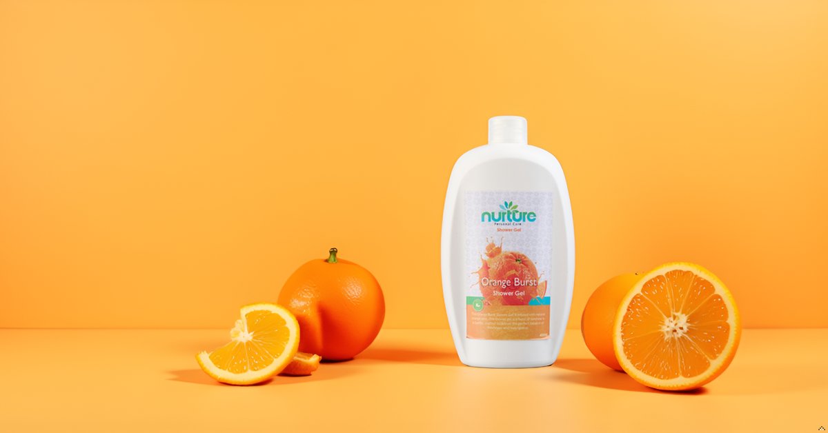 Orange Burst shower gel